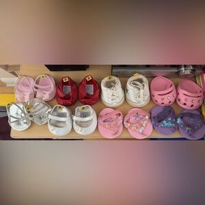 Build a Bear  Shoe Collection